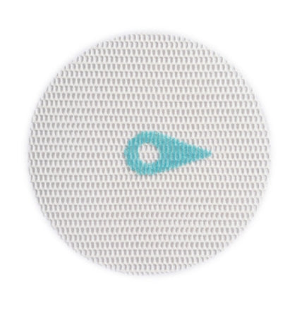 Symbotex - Ventral Hernia Repair Mesh Partially Absorbable Knitted Polyester Monofilament 8 cm Diameter Circle with Skirt Style - SYM8OS