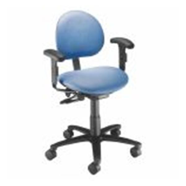 Brewer Company Stool Laboratory Task Series Black Cstr Adj Bckrst 5 Lg Ea - PT-3-EAA-C