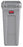 Rubbermaid Slim Jim - Trash Can 16 gal. Rectangular Gray Resin Open Top - Rj Schinner Co - 1971258