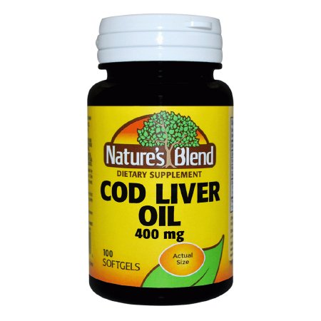 National Vitamin Company Cod Liver Oil, Cap (100/Bt) - 54629012401