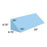 Alimed Wedge Positioning 55/35 Degree Double Angle Polyfoam Blk Vnl Cvr 9.75X6.75X24 Ea - 95-150