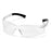 Ztek - Safety Glasses with Readers Wraparound Anti-scratch Coating Clear Tint Polycarbonate Lens Clear Frame Over Ear One Size Fits Most - Pyramex - S2510S