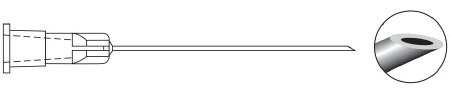 Oasis Needle Retrobulbar 25Gx1.5" (10/Bx) - 4004B