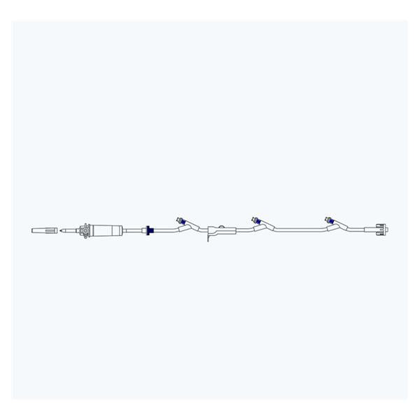 MPS Medical Iv Extension Set Mps Ndls 20Drp 100 Smrtst Inj Sts Male Luer Lock 50/Box - SM-031