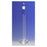 Corning Glass Works Pyrex Mixing Cylinder Glass Barrelhead Stopper White Scale 25Ml Ea - 08566B