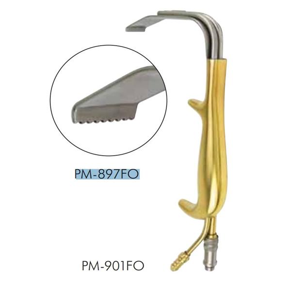 Miltex-Integra Retractor Padgett 90X24Mm Teeth Stainless Steel/Fiber Optic Ea - PM-897FO