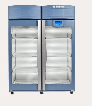 Helmer i.Series - High Performance Refrigerator Laboratory Use 56 cu.ft. 2 Glass Doors Automatic Defrost - Helmer Scientific - 5112256-1