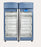 Helmer i.Series - High Performance Refrigerator Laboratory Use 56 cu.ft. 2 Glass Doors Automatic Defrost - 5112256-1