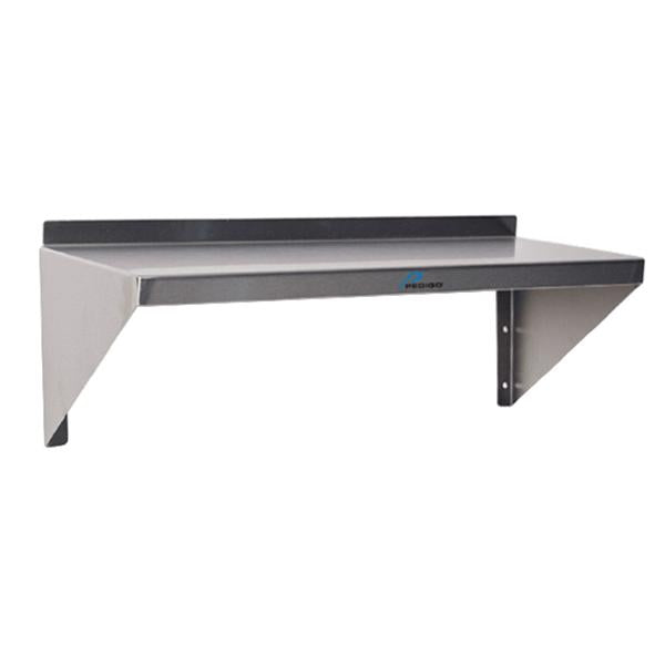 Pedigo Products. Shelf Storage 24X8" Silver Stainless Steel Ea - P-824-SS