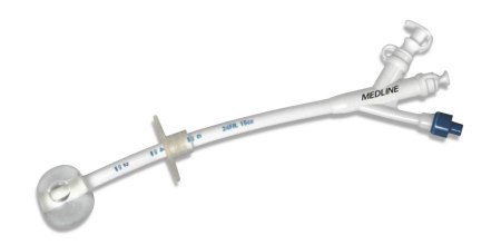 Medline - 3 Port Gastrostomy Tube 24 Fr. 24.13 cm Tube Silicone - DYND70324