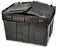 ULINE - Storage Tote with Lid Uline Black Plastic 18.8 X 20.8 X 28.7 Inch - S-12677BL