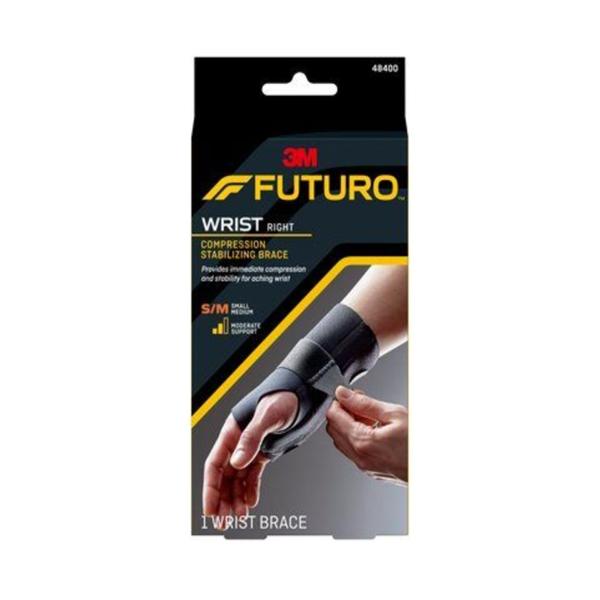 3M Healthcare Support Futuro Energizer Wrist Black Size Large/X-Large Right 12/Case - 48402EN