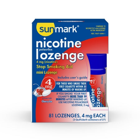 Mckesson Brand Stop Smoking Aid Mckesson 4 Mg Strength Lozenge - 70677009001