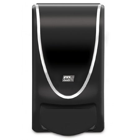 ProLine Curve - Hand Hygiene Dispenser Black / Chrome Plastic Manual Push 1 Liter Wall Mount - TBK1LDS