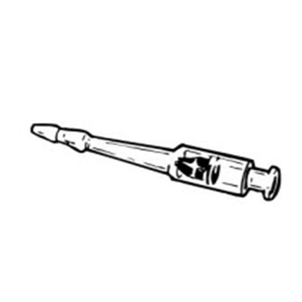 Xomed Medtronic Entmed Cannula Blunt Vessel Dlp With 1-Way Valve Clear Body 40/Box - 30001