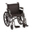 Nova - Lightweight Wheelchair Desk Length Arm Swing-Away Footrest 20 Inch Seat Width Adult 300 lbs. Weight Capacity - Nova Ortho-Med - 7200L