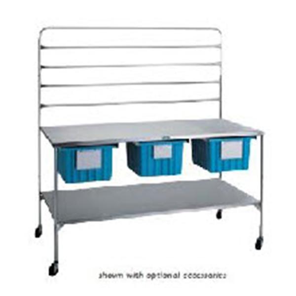 Pedigo Products. Table Central Supply 60X32X34" Casters Ea - CDS-3260-C