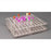 Poltex - Carrier Rack Blood Tube Rack 100 Place 17 mm Tube Size Clear 2-1/2 X 10 X 10 Inch - BLDTUBE100