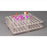 Poltex Carrier Rack Blood Tube Rack 100 Place 17 Mm Tube Size Clear 2-1/2 X 10 X 10 Inch - BLDTUBE100