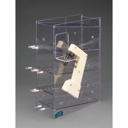 Poltex - Pipette Holder 4 Pocket, 4-4/5 X 11 X 16 Inch For Serological Pipettes - PGSERPIP4-BRK