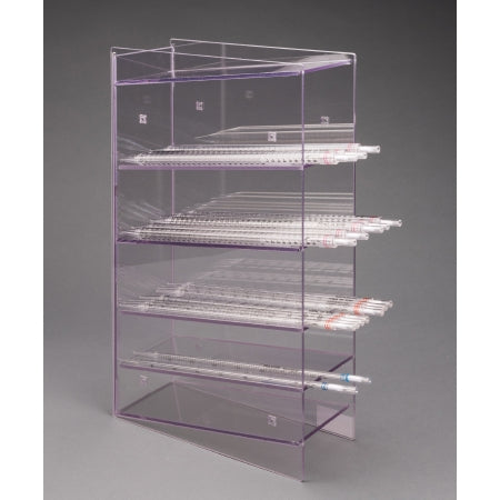 Poltex Pipette Holder 5 Pocket, 5 X 11-1/3 X 18-3/4 Inch For Serological Pipettes - PGSERPIP5