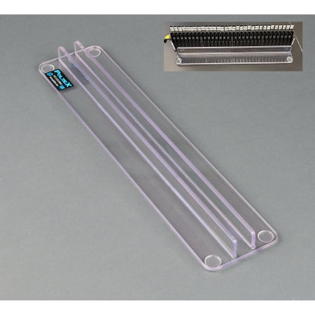 Poltex - Sample Tube Strip Stabilizer Tube Strip Tray Stabilizer Clear 4-1/4 X 19 Inch - SMPSTABHAM1