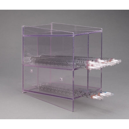Poltex - Pipette Holder 2 Pocket, 6 X 10 X 10 Inch, Clear For Serological Pipettes - SRPIPSHRT
