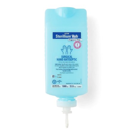 Sterillium Rub - Hand Sanitizer 1 Liter Ethyl Alcohol Liquid Bottle - Medline - STRLMRUB1000