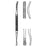 Sklar Instruments Rasp Bone 7" #10 Curved/Flat Serrated/Serrated Stainless Steel Ea - 97-1615