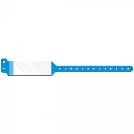Precision Dynamics Wristband, Confident Shield Blu Adlt 1 1/"X11 3/4" (500/Cs) - WBSHDA-2