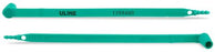Uline - Tamper Evident Truck Seal Numbered Green Polypropylene 3/8 X 8 Inch - S-13677G