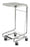 Mid Central Medical - Hamper Stand Square Opening Foot Pedal Self-Closing Lid - MCM2010