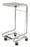 Mid Central Medical - Hamper Stand Square Opening Foot Pedal Self-Closing Lid - MCM2010
