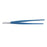 BR Surgical, Forcep Tissue 10" 1X2 Teeth Blue Coated Ea - BR71-12625C
