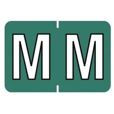 Medical Arts Press Pre-Printed Label Barkley Chart Tab R R Dark Green 5 X 1-1/2 Inch - 901-34131
