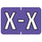 Medical Arts Press Pre-Printed Label Barkley Chart Tab Z Z Purple 10 X 1-1/2 Inch - 901-34142Q