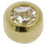 Medisystem Ear Piercing Kit, Gntl Pierce Gold Titanium Cryst Bezel 3Mm - 7537-0204-PPS-K