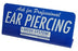 Medisystem Sign, Countertop Ear Piercing - #CTD