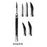 Miltex-Integra Knife Nasal Joseph 6" Curved Blunt Tip Stainless Steel Ea - 21-16