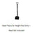 Health-O-Meter Headpiece Height Rod Healthometer Ea - 5510HP