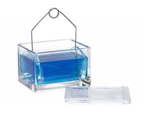 Dwk Life Sciences Dish, Staining Rectgl W/Glasscover (6/Cs) - 900200