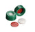 Wheaton MicroLiter - Vial Closure PTFE / Silicone Screw Cap with Septum Green 9 mm NonSterile - 09-0030G