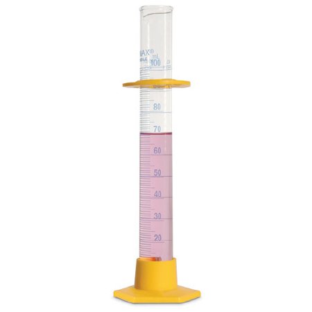 Dwk Life Sciences Graduated Cylinder Kimble Kimax Class B / Single Scale Borosilicate Glass 100 Ml - 20025H-100