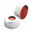 Dwk Life Sciences Wheaton Vial Closure Aluminum / Ptfe / Rubber Open Top Seal Red 11 Mm For Use With 12 X 32 Mm Crimp Top Vials Nonsterile - 224211-01