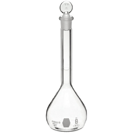 Kimble Kimax - Volumetric Flask Kimble KIMAX Class B Glass 1,000 mL (32 oz.) - 28015-1000
