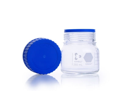 Dwk Life Sciences Media Storage Bottle Kimble Kimax Gls 80 Kimcote Wide Mouth Borosilicate Glass 250 Ml - 14390-5000
