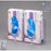 Poltex Glove Box Holder Wall Mounted 2-Box Capacity Clear 10-1/2 W X 3-1/4 D X 10 H Inch Petg - 2GBSHORT-W