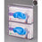 Poltex Glove Box Holder Magnet Mounted 2-Box Capacity Clear 10-1/4 W X 3-3/4 D X 10 H Inch Petg - 2GBST-M