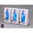 Poltex Glove Box Holder Magnet Mounted 3-Box Capacity Clear 10-1/2 W X 3-1/4 D X 15 H Inch Petg - 3GBSHORT-M
