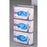 Poltex Glove Box Holder Wall Mounted 3-Box Capacity Clear 10-1/2 W X 3-1/4 D X 15 H Inch Petg - 3GBST-W